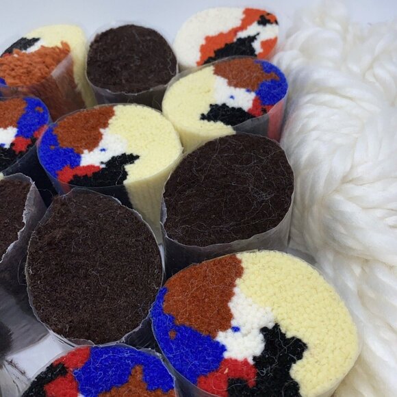 Betty’s 3 Dimensional Latch Hook Rug Swallows 3D272 Kit Birds Vintage Canada - Picture 5 of 16